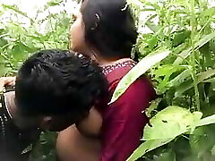 Desi step-sister-in-law left in the forest