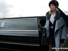 Classy New Cummer Ria Sunn Gets Wrecked In The Back Of A Limo - Intimate