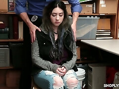 18 yo super big-chested bombshell Amilia Onyx gets suspected and mouthfucked