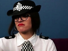 Voyeur police MILF witnessing male wanking Voyeur police MILF witnessing male wanking