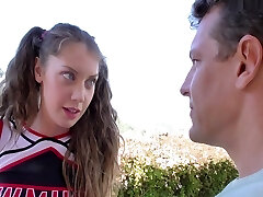 Cheerleader Elena Koshka Gets Cross Eyed From Too Much Pipe Cheerleader Elena Koshka Gets Cross Eyed From Too Much Pipe