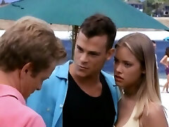 Kristanna Loken red-hot showing us her cleavage while hanging