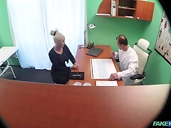 Curvy blonde girl climbs on her medics large cock for a wild rail Curvy blonde girl climbs on her medics large cock for a wild rail