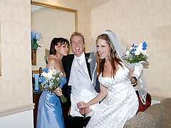 These brides are horny and they enjoy to uncover their private parts
