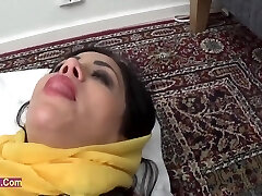 Horny Turkish Milf Tugging At Home