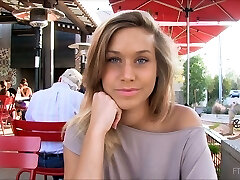 Sweet talks with bombshell Kennedy in the cafe