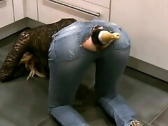 Anal Champagne Bottle Insertion Anal Champagne Bottle Insertion