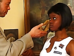 ebony teen wird nach oral job gezuechtigt