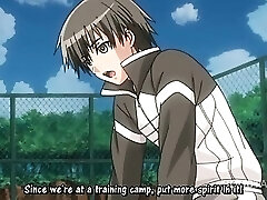 Hentai sweetie rubs and blows boner with lust