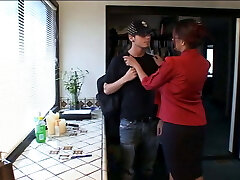 2 hot younger men give two mature ladies the poking of their lives