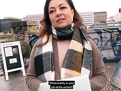 German ugyl housewife picked up from guy on street for meet and bang