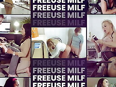 Step Mummy Barbie Feels Needs More Assuring From Her Step Son And Step Daughter - FreeUse Milf