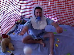 Old man hired careful sitter for his overgrown ignoramus Old man hired careful sitter for his overgrown ignoramus