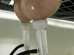 Pregnant good-sized tits babe milking lactating tits