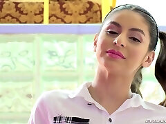 Horny vivid pigtailed coed chick Nina North finds it pleasant to rail dick Horny vivid pigtailed coed chick Nina North finds it pleasant to rail dick