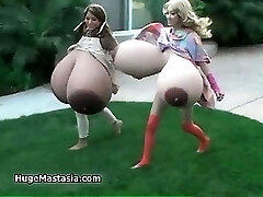 Busty girls get horny demonstrating off their part1