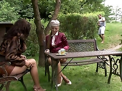 Both Morgan and Rachel are prepared to get drilled in the backyard