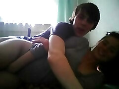 Boyfriend records his shy girlfriend for the first time romp Boyfriend records his shy girlfriend for the first time romp