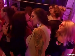 Bitchy girls are partying in the night pub, getting drunk and having gang sex adventures Bitchy girls are partying in the night pub, getting drunk and having gang sex adventures