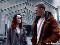 Gross red haired student turned out to be hot and insatiable super-bitch Gross red haired student turned out to be hot and insatiable super-bitch