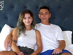 From Fan To Model: Long Time Viewer Bella Gets Fucked By Hot Dude Christian!