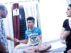 Miss Steaming And Spectacular Teacher And Aged Step Father Teaches His Virgin Son How To Fuck 1st Time