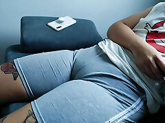 Great cameltoe from a super-naughty stepmother Great cameltoe from a super-naughty stepmother