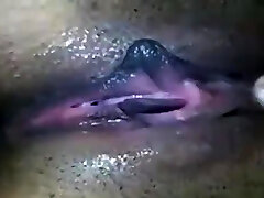 Closeup wet Indian Masturbation