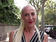 GERMAN SCOUT - FLEXIBLE FLOPPY Globes MATURE YELENA VERA PICKUP AND Poke ON STREET