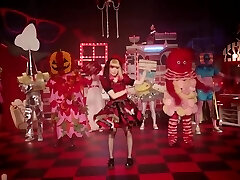 Crazy Party Night Pumpkins Hammer Back by KPP