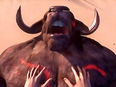 Wild Life / Female POV with Wooly Bull