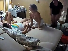 Inexperienced Hidden Cam with Dildo Wives