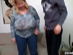 Skinny guy doggy-fucks huge boobs fatty Skinny guy doggy-fucks huge boobs fatty