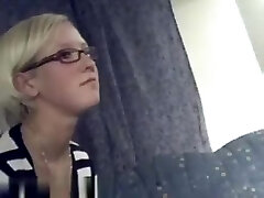 Hot facial for swedish ash-blonde