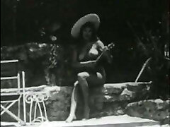 Two Models at a swimming pool