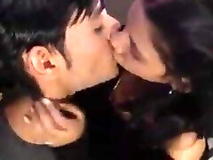 Indian Hot Chick Kissing