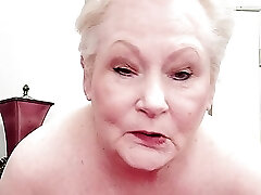 Watch Grandmother Shave Her Fat Pussy