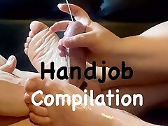 Amateur Hand Job Compilation #1