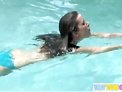 Killer Brooke Swimming Nude Showcasing Perfect Body