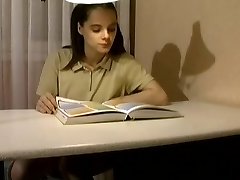 not father Interrupts Her Studies !