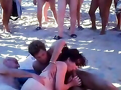 voyeur swinger beach orgy