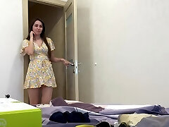 Stepmother gets banged while stuck after nagging her stepson