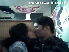 Young couple in a restaurant Young couple in a restaurant