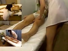 Sexual massage video with japanese slut who is masturbated