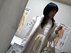 Asian fucked in private parlor on Japanese rubdown spy video