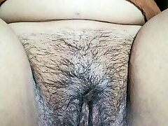 Indian Bitch with thick white pussy cums