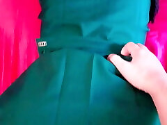 POV Thai Teen Student Girl Scout gets Pulverized by Her Buddy In Classroom