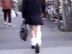 Fragile pretty oriental hottie gets totally astonished during instant sharking
