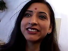 Indian wife wants to get her first double penetration, so hubby invites the neighbor to help