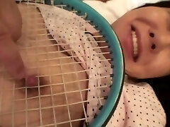 Uncensored Japanese milf affair with tennis racket Subtitled Uncensored Japanese milf affair with tennis racket Subtitled